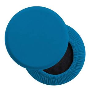 lot 85234 image: LUSHVIDA Round Bar Stool Covers - Super Soft and Washable Elastic Stool Cushion Slipcover for Dia.12-14 Chair, Set of 2