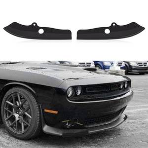 lot 85243 image: SOSEGA Front Bumper Lip Splitter Protector Cover Replacement Part for 2015-2023 Dodge Challenger Scat Pack RT GT SRT Not for Plus,Widebody (2pcsSet) (Black)