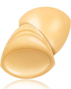 lot 85281 image: Niidor Self-Adhesive Insert Bra Pads, Womens Triangle Invisible Croppable Push-up Breast Cup Lifter for Underwear and Bikini (Double Side Sticky)