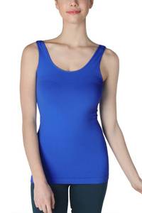 lot 85293 image: NIKIBIKI Women Seamless Premium Classic Tank Top, Made in U.S.A, One Size (Royal Blue)
