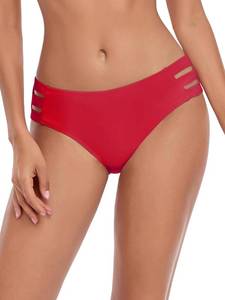 lot 85318 image: Ocean Blues Womens Royal Blue Strappy Bikini Bottom Basic Bathing Suit Small