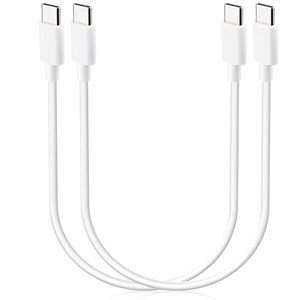 lot 85352 image: Charger Cord for iPhone 1515 Pro  15 Pro Max, Short USB C Cable 1 ft, 2-Pack