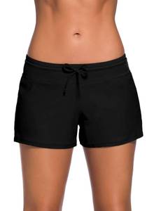 lot 86489 image: Aleumdr Plus Size Swimwear 3 Tankini Bottom Women Summer Sports Swim Beach Board Shorts Purple 108 Medium