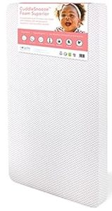 lot 20751 image: Colgate CuddleSnooze Foam Superior Crib Mattress - Breathable Dual-Firmness Infant and Toddler Mattress Featuring EcoFoam and Velvety Waterproof-Backed Cotton Cover (B09WVWD75T)
