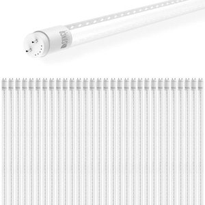 lot 20763 image: Sunco Lighting 30 Pack 4FT T8 LED Tube, 18W40W, Fluorescent, Clear Cover, 5000K Daylight, Single Ended Power (SEP), Ballast Bypass, Commercial Grade - UL Listed - Retail $149.99