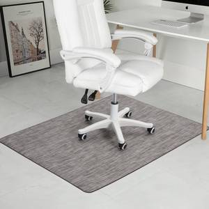 lot 20768 image: RccugmatS Chair Mat for Hardwood & Tile Floor, 4760 Heavy Duty Office Chair Mat for Rolling Chairs, Anti Slip, Non-Curve, Floor Protector for Home Office, Gray Brown