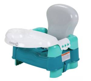lot 20738 image: Safety 1st Sit, Snack & Go Feeding Booster Seat - Green