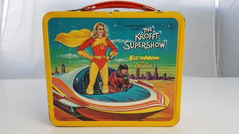 1976 Sid & Marty Krofft The Krofft Supershow Vintage Metal Lunch