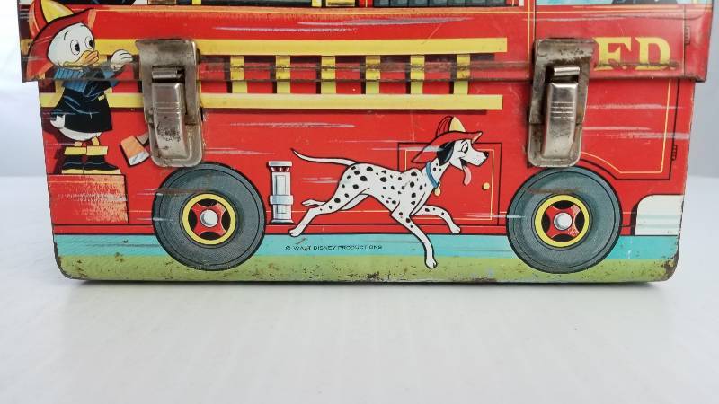 Fire Truck Lunch Box