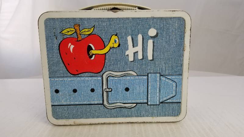 lot 3745 image: 1974 My Lunch  Vintage Metal Lunch Box