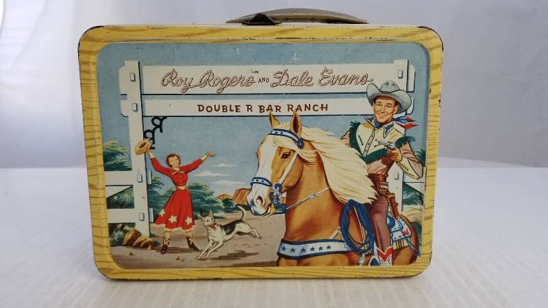 roy rogers and dale evans double r bar ranch lunch box