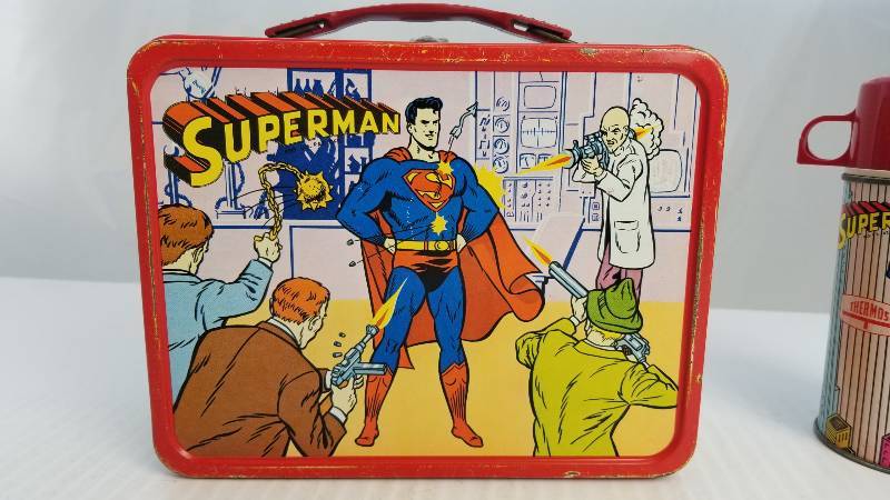 1967 superman lunch box