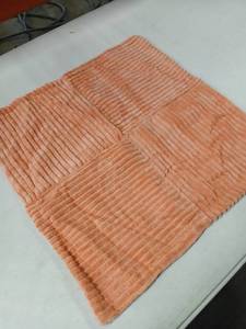 lot 10111 image: Pillow Covers 19 in X 19 in 2Pk Peach