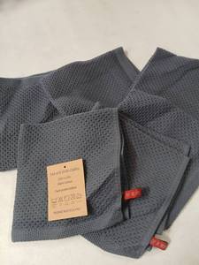 lot 10123 image: Waffle Weave Kitchen Dish Cloths 12 in X 12in 6 Pk