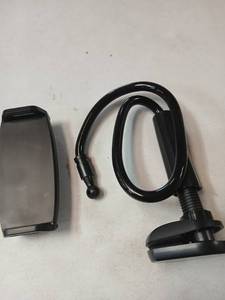 lot 10150 image: Gooseneck Phone Holder With Clamp Black