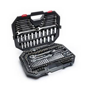 lot 10185 image: Husky Mechanics Tool Set - 194 Piece - Retail $194.44