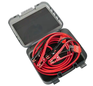 lot 10103 image: Husky Booster Cable 20 Ft 4 Gauge
