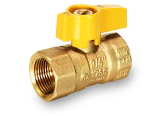 lot 10176 image: Everflow 12 Npt Approved Gas Cock Part 4512y 4512 12