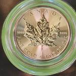 2024 $50 Canadian Gold Maple Leaf 1 oz
