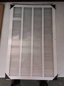 lot 8825 image: 18 x 28 Return Air Grille - Sidewall and Ceiling - HVAC Vent Duct Cover Diffuser - White