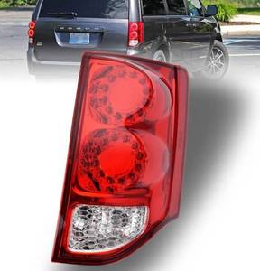 lot 8826 image: Nakuuly Tail Light Compatible With 2011-2020 Dodge Grand Caravan Right Passenger Side LED Taillight Rear Lamp Brake Signal Assembly with Bulb # 5182534AF CH2801199