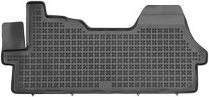 lot 8875 image: Rezaw-Plast Front Floor Mat Compatible with 2014-2024 Promaster Van Floor Mat 1500 2500 3500 RV Camper All Weather Tailored Custom Fit Odorless Van Accessories Black - Retail $112.51