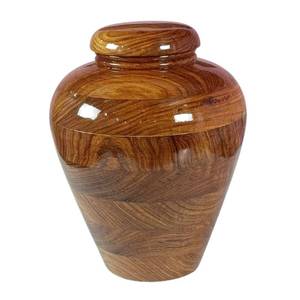 lot 8913 image: Rosewood Cremation Memorial Urns for Human Ashes Adult Male Female Urns Box Jar and Casket for Ashes Men Women Child Large Burial Funeral Urns for Ashes - Retail $109.99