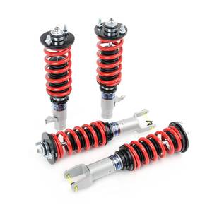 lot 8927 image: FAPO Coilover Adjustable Height for Honda Civic 1992-2000 EG EH EJ EK, Mono-Tube coil spring over shock, Lowering Kit (Set of 4) - Retail $216.59