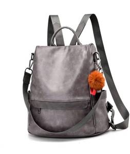 lot 8979 image: Women Backpack Purse PU Leather Anti-theft Casual Shoulder Bag Fashion Ladies Satchel Bags