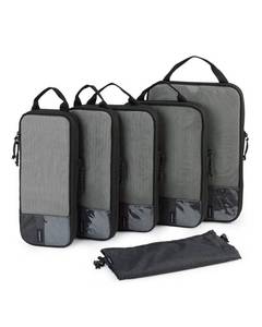 lot 19200 image: BAGSMART 6 Set Compression Packing Cubes for Travel, Lightweight Vacation Travel Essentials for Men, Travel Accessories for Suitcase Organizer Bags Set, Durable Luggage Organizer Travel Bags