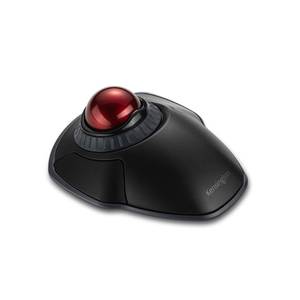 lot 20303 image: Kensington Orbit Wireless Trackball with Scroll Ring - Black-Red (K70990WW),