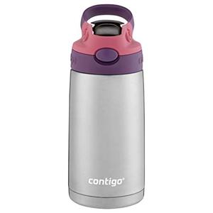 lot 20312 image: 13oz Contigo AUTOSPOUT Camping Hydration Thermal Bottle, 1 Count (Pack of 1), Eggplant & Punch