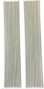 lot 20328 image: AC Safe Vinyl Side Panel Replacement Kit for Air Conditioner Installation in Window Frames up to 21 Tall and 12 Wide, White