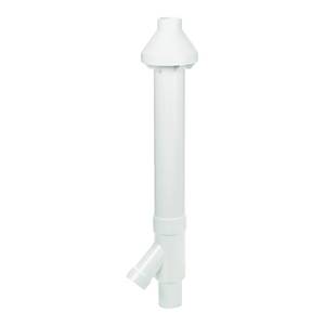 lot 9953 image: DiversiTech CVENT-2 2-Inch Concentric Kit for Tankless Gas Water Heater, High Efficiency Furnaces, 7.75 x 34.75 x 6.75, White