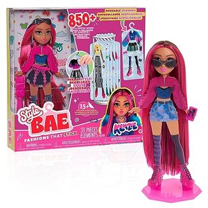 lot 9679 image: Just Play Style Bae Kenzie 10-Inch Fashion Doll and Accessories, 28-Pieces, Kids Toys for Ages 4 Up