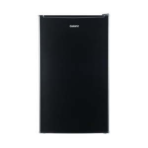 lot 9233 image: Galanz 3.3 Cu ft One Door Mini Fridge Black Estar - Retail $118