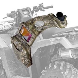 lot 10007 image: MYDAYS ATV Saddle Bag,Cargo Tank Phone Bag Storage Luggage for ATV UTV Snowmobile Motorcycle (Camo1)