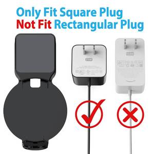lot 10012 image: Maxonar Echo Dot Wall Mount Holder, Echo Dot Mount 3rd Generation Space-Saving Accessories for Dot Smart Speakers, Clever Echo Dot Accessories with Built-in Cable Management Hide Messy Wires