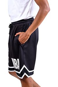 lot 10020 image: Ultra Game NBA Mens Performace Workout Basketball Training Shorts Black X-Large