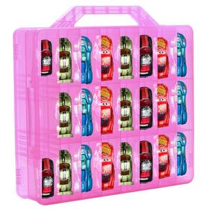 lot 10022 image: Bins & Things Toys Organizer Storage Case with 48 Compartments Compatible with LOL Surprise Dolls, Organiser for Toys, LPS Figures, Shopkins and Calico Critters for Kids