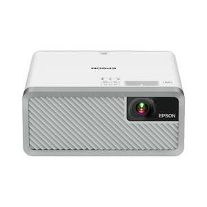 lot 9452 image: Epson EF-100 Smart Streaming Laser Projector with Android TV - White (B0991QY494)