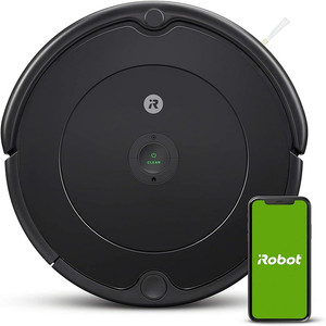 lot 9454 image: iRobot Roomba 692 Robot Vacuum-Wi-Fi Connectivity, Works with Alexa, Good for Pet Hair, Carpets, Hard Floors, Self-Charging, Charcoal Grey, ROOMBA ONLY