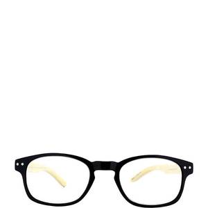 lot 10113 image: Select-A-Vision womens Bamboo 2550 Black Reading Glasses, Black, 35 mm US, 2.5