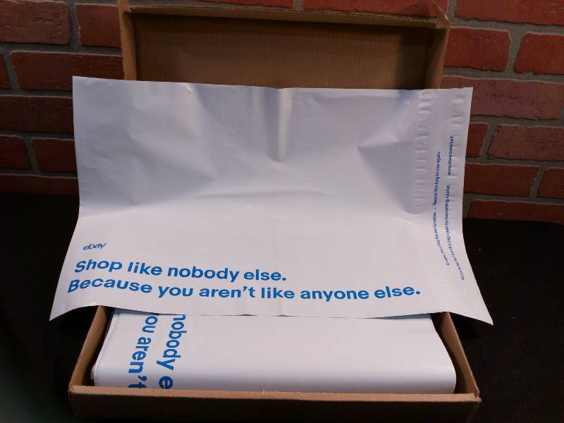 lot 3 image: Polyjacket Mailer Bags