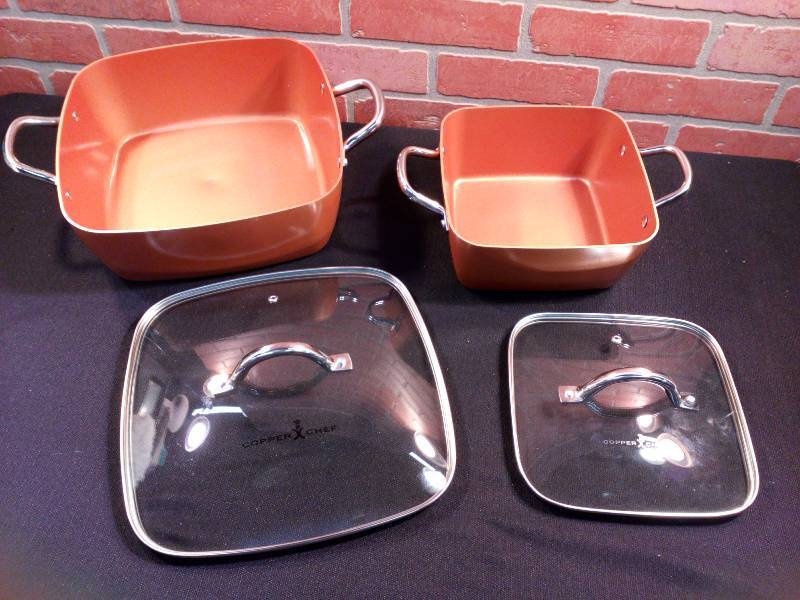 lot 40 image: Copper Chef Cookware