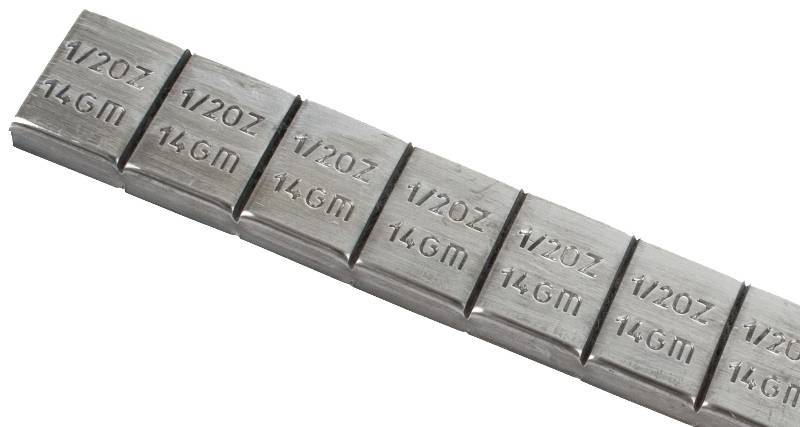lot 95 image: Quick Tab Quick Stick Wheel Weights