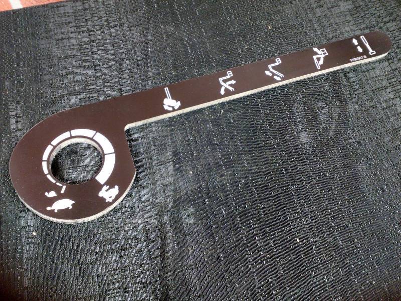 lot 128 image: JLG Function Speed Decal