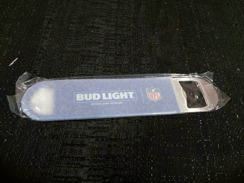 lot 144 image: Bud Light NFL Bottle Openers