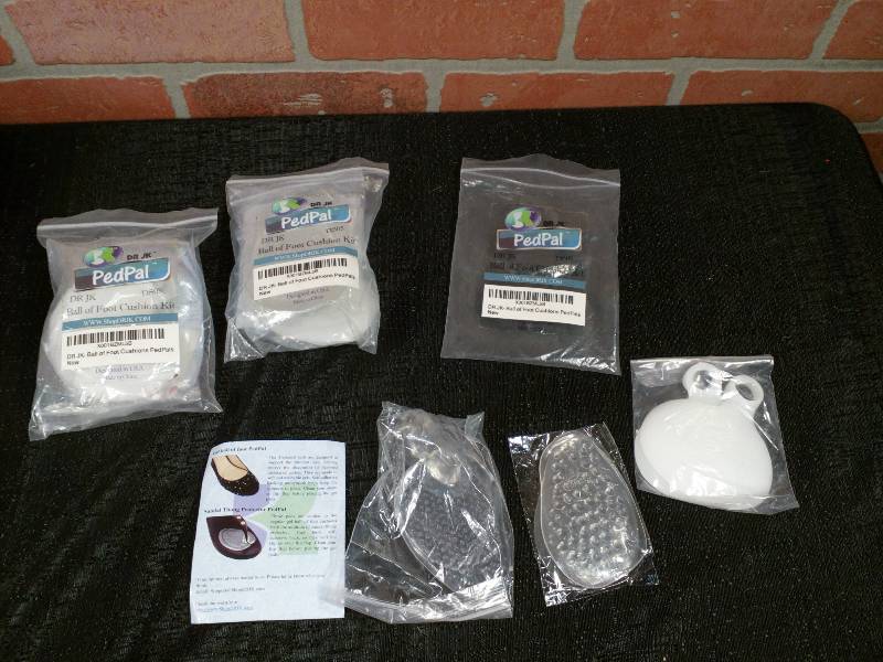 lot 184 image: PedPal Ball Of Foot Cushion Kits
