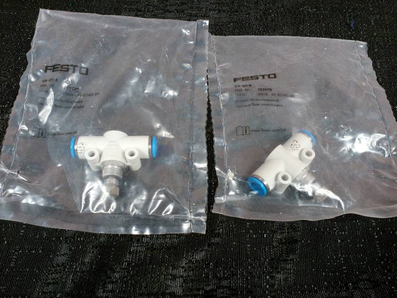 lot 203 image: Festo 1-Way Flow Valve Regulator